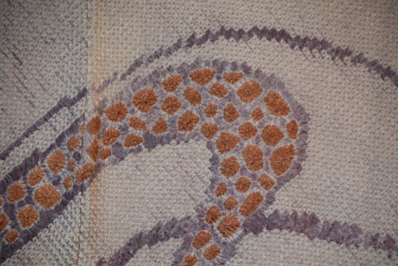 Vintage Silk Shibori Haori - Image 10