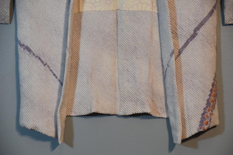 Vintage Silk Shibori Haori - Image 4