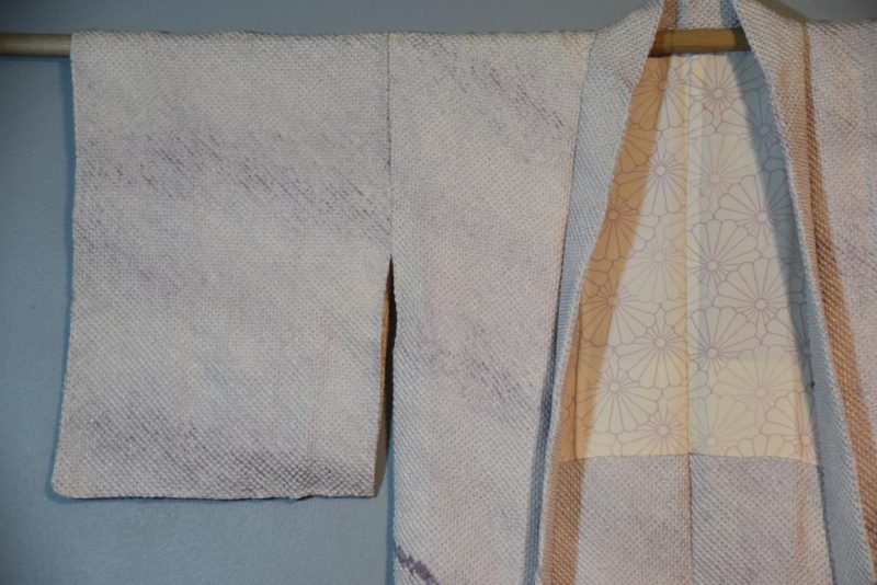 Vintage Silk Shibori Haori - Image 3
