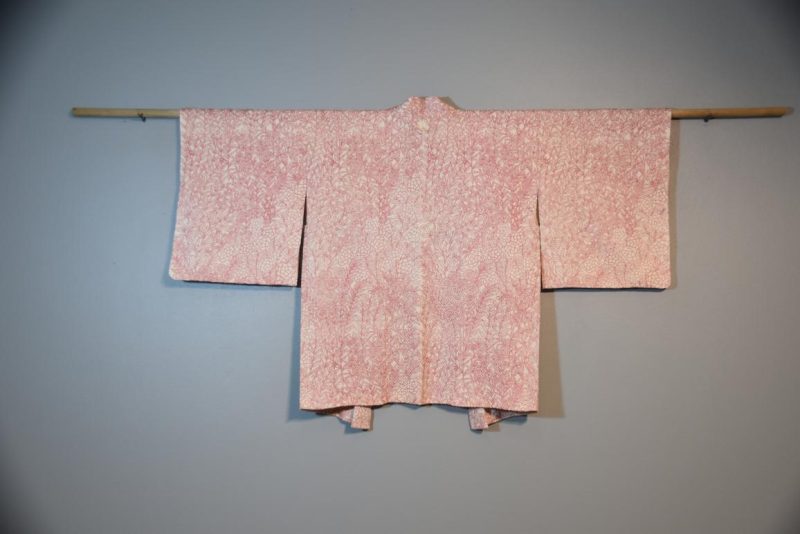 Vintage Silk Shibori Haori Jacket