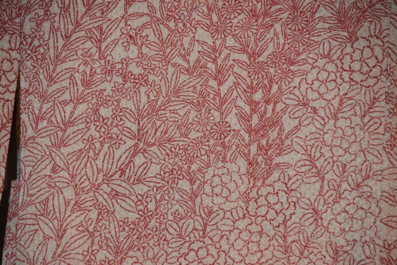 Vintage Silk Shibori Haori Jacket - Image 11