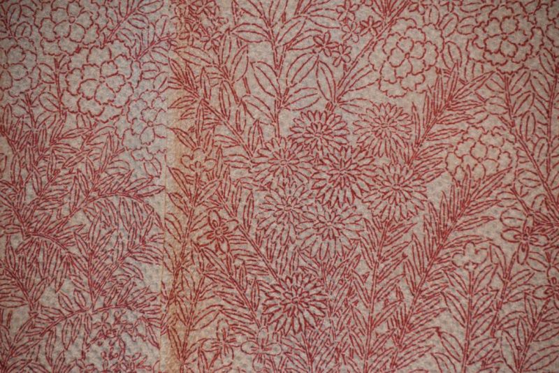 Vintage Silk Shibori Haori Jacket - Image 9