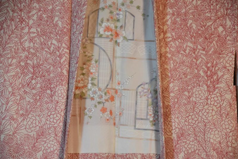 Vintage Silk Shibori Haori Jacket - Image 6