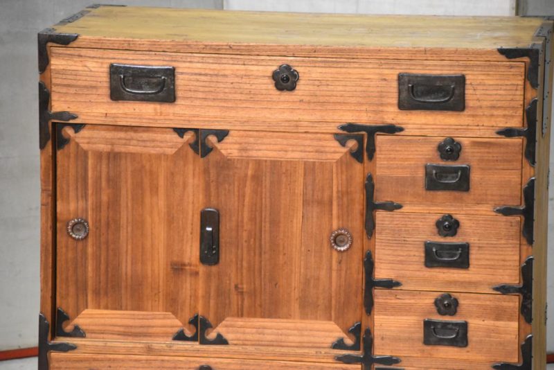 Antique Merchant Chest Width:790mm - Image 10