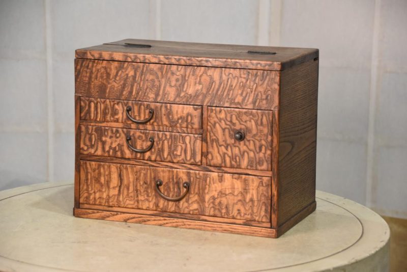 Hari Bako Japanese Vintage Sewing Box Width:293mm