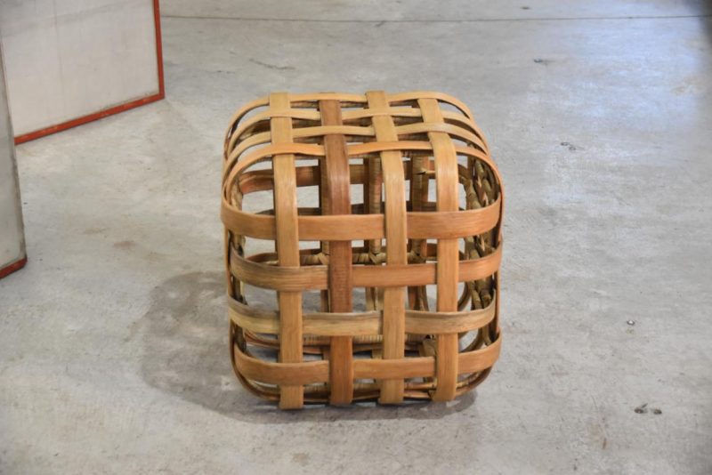 Filipino Bamboo Stool Width:460mm - Image 4