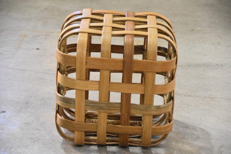 Filipino Bamboo Stool Width:460mm - Image 3