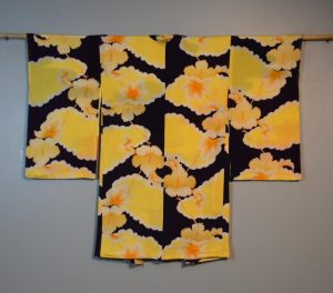 Japanese Floral Silk Haori