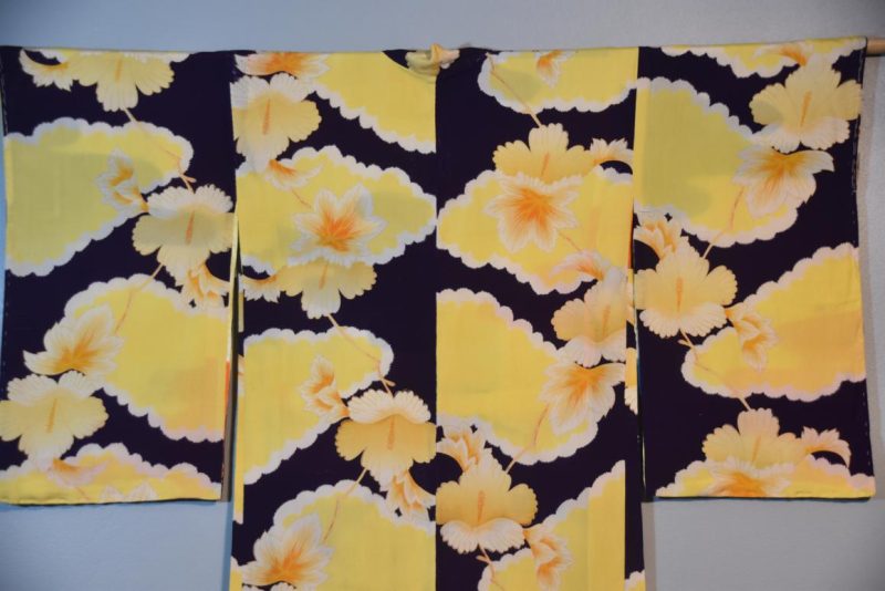 Japanese Floral Silk Haori - Image 6