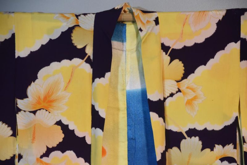 Japanese Floral Silk Haori - Image 3