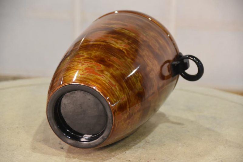 Wakasa Lacquer Vase Width:180mm - Image 2