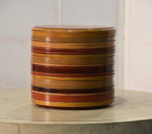 Wooden Jubako... 210 mm's diameter