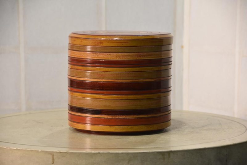 Wooden Jubako... 210 mm's diameter