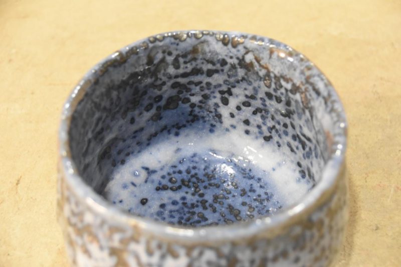 Blue Shino Chawan Tea Bowl - Image 4
