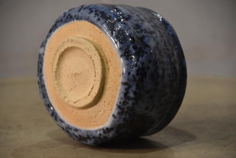Blue Shino Chawan Tea Bowl - Image 3