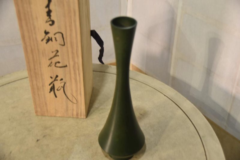 Bronze Murashido Vase....280 mm's high. - Image 3