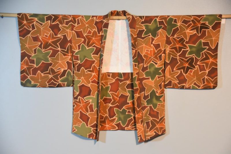 Vintage Silk Haori Jacket - Image 2