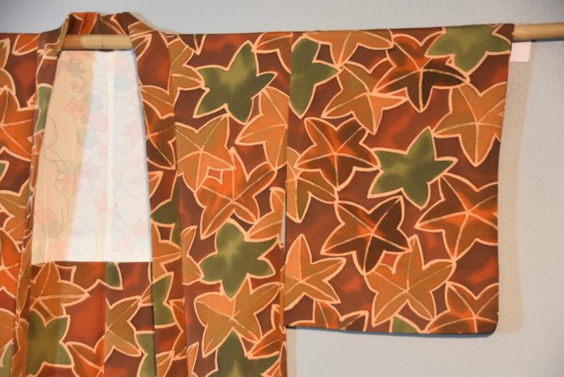 Vintage Silk Haori Jacket - Image 7