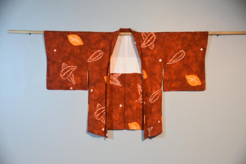 Vintage Silk Shibori (Tie Dye) Haori Jacket
