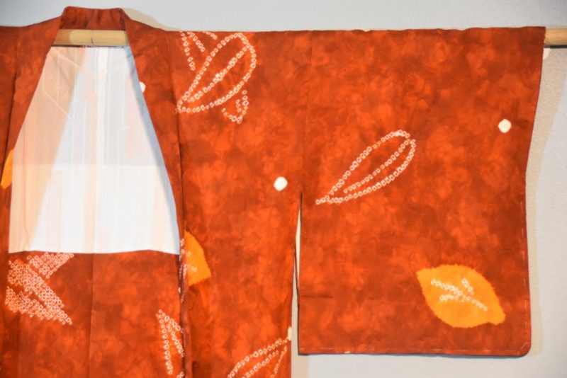 Vintage Silk Shibori (Tie Dye) Haori Jacket - Image 6
