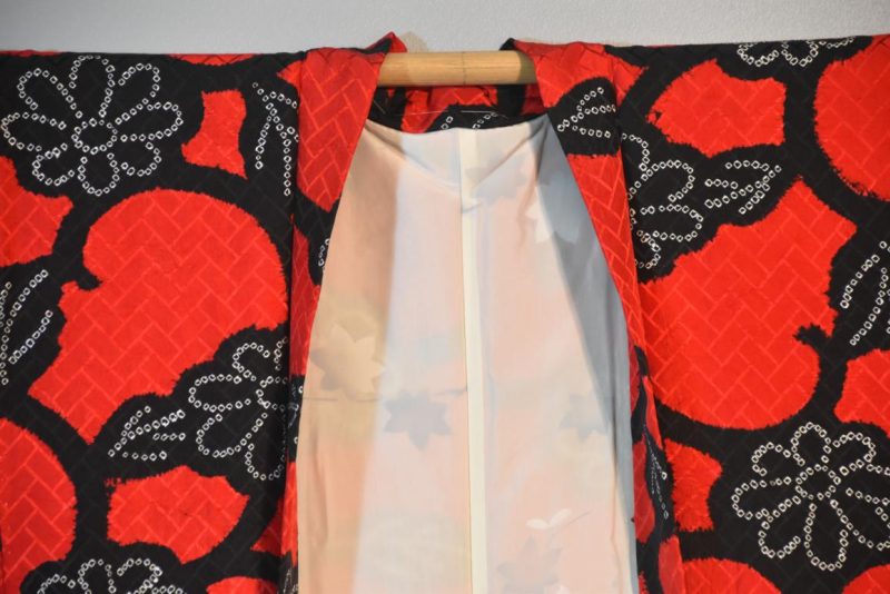 Japanese Silk Shibori Haori - Image 3