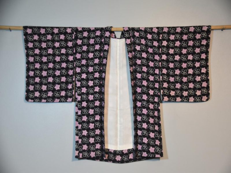 Vintage Silk Haori Jacket - Image 4