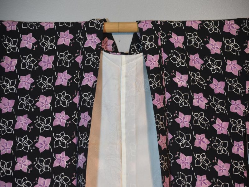 Vintage Silk Haori Jacket - Image 3