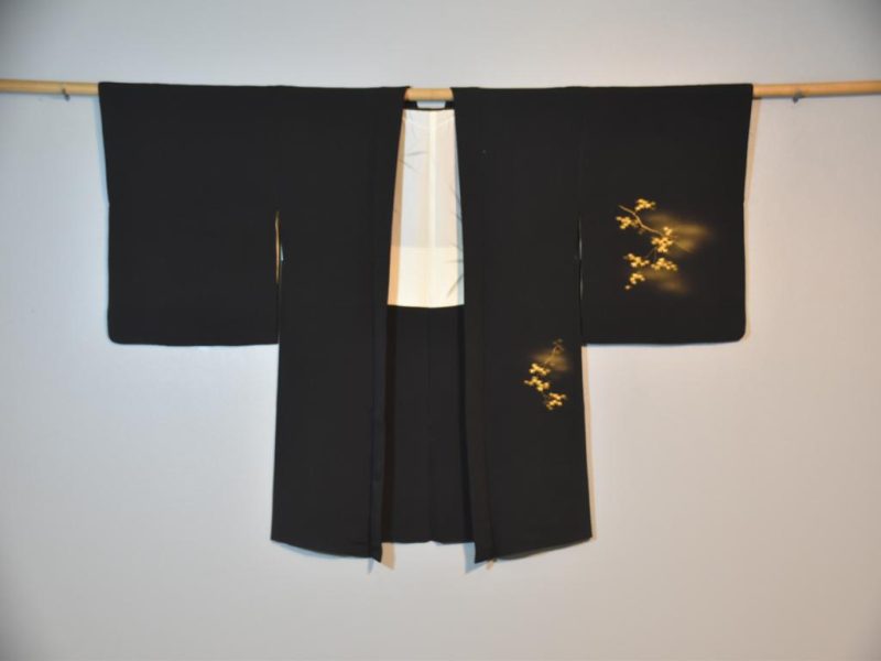 Vintage Silk Haori Jacket - Image 4