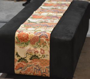 Vintage Maru Obi Sash Table Runner Length 4000mm