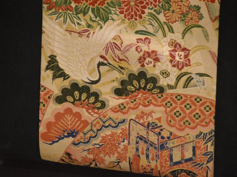 Vintage Maru Obi Sash Table Runner Length 4000mm - Image 2