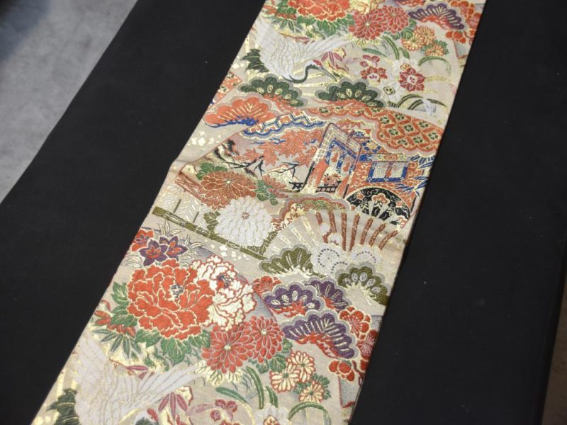 Vintage Maru Obi Sash Table Runner Length 4000mm - Image 6