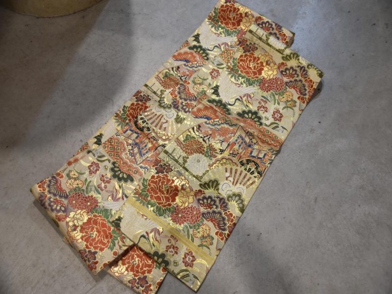 Vintage Maru Obi Sash Table Runner Length 4000mm - Image 3