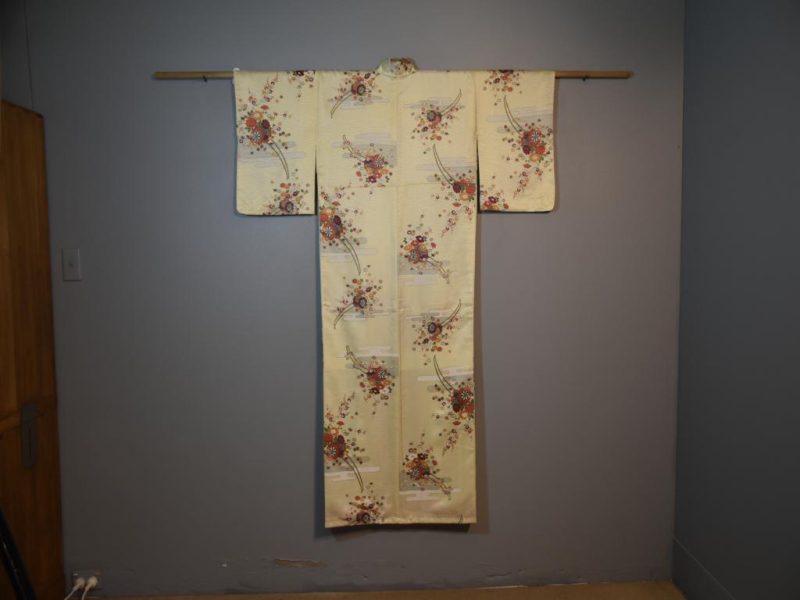 Japanese Vintage Silk Kimono