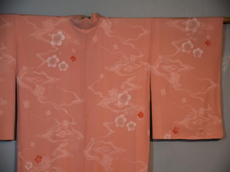 Japanese Vintage Silk Kimono - Image 2
