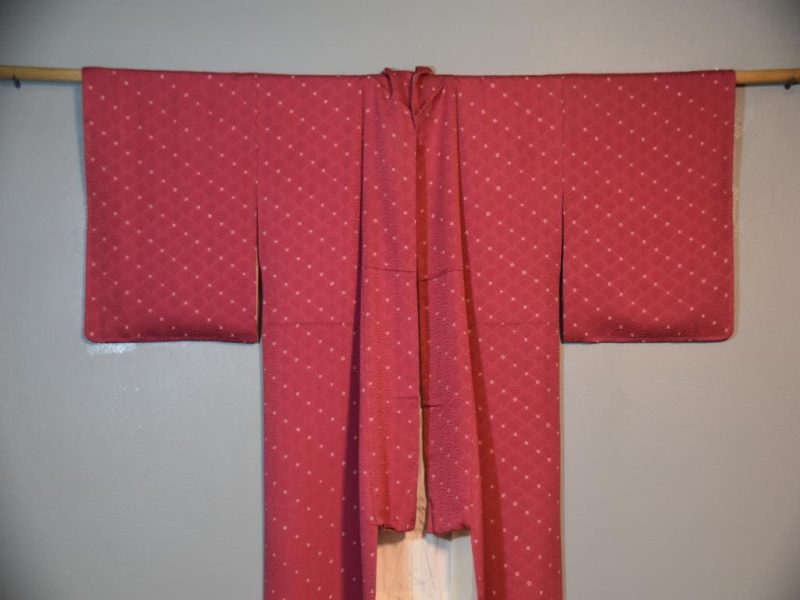 Japanese Vintage Silk Kimono - Image 4