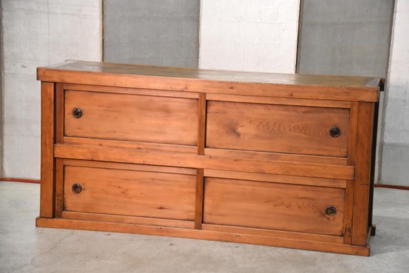 Antique Japanese Sideboard Width:1665mm - Image 9