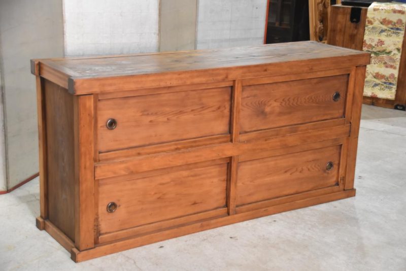 Antique Japanese Sideboard Width:1665mm - Image 4