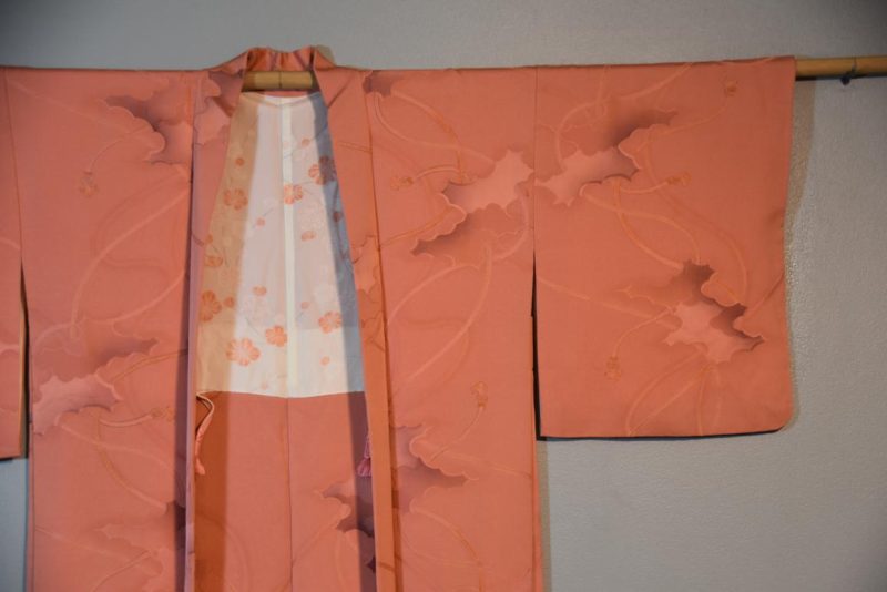 Vintage Japanese Silk Haori Jacket - Image 2