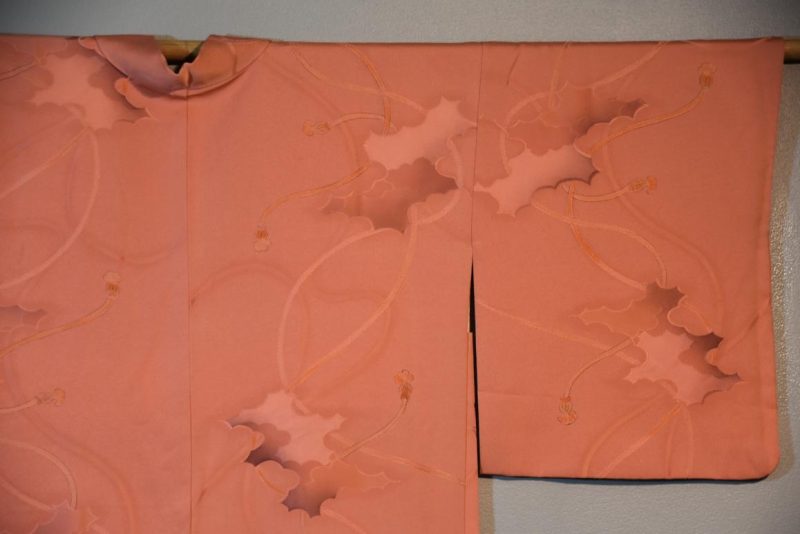 Vintage Japanese Silk Haori Jacket - Image 3