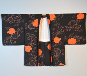 Vintage Japanese Silk Haori Jacket