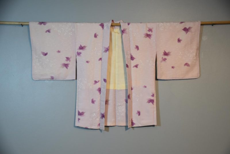 Vintage Japanese Silk Haori Jacket