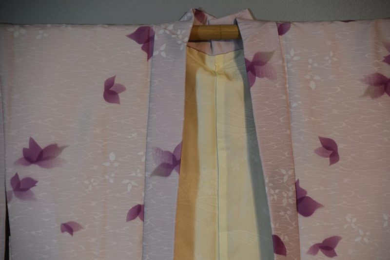 Vintage Japanese Silk Haori Jacket - Image 2