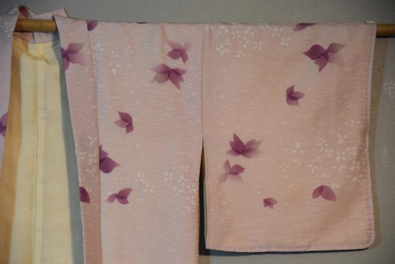Vintage Japanese Silk Haori Jacket - Image 4