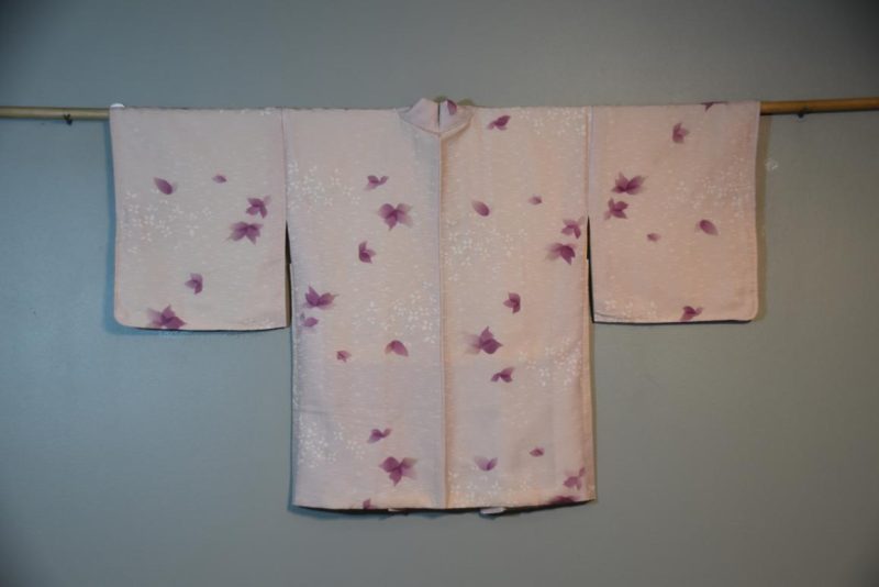 Vintage Japanese Silk Haori Jacket - Image 3