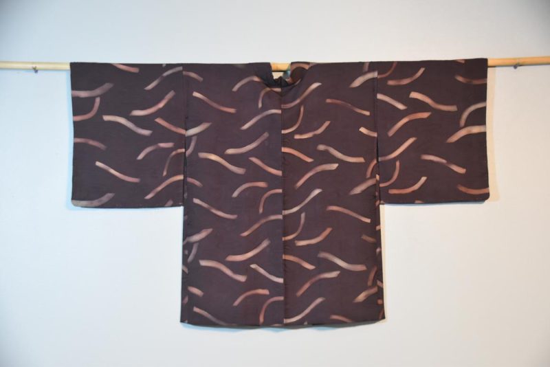 Vintage Japanese Silk Haori Jacket - Image 4
