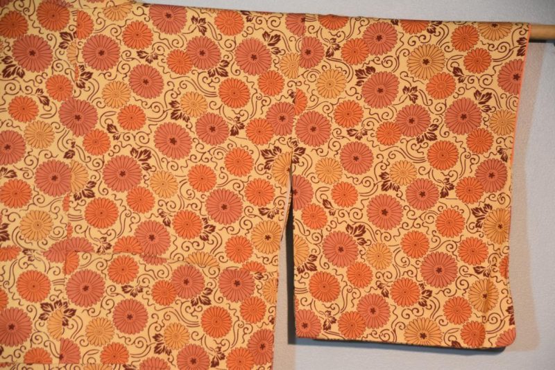 Japanese Vintage Silk Kimono - Image 2