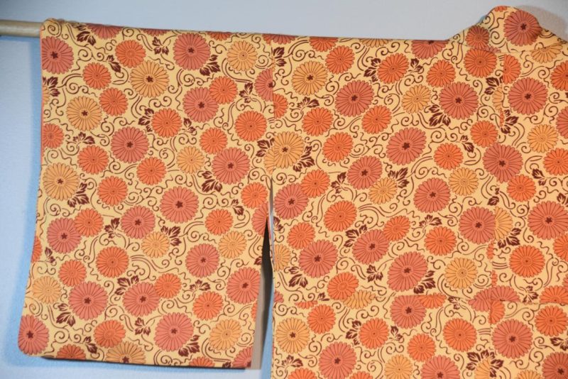 Japanese Vintage Silk Kimono - Image 12