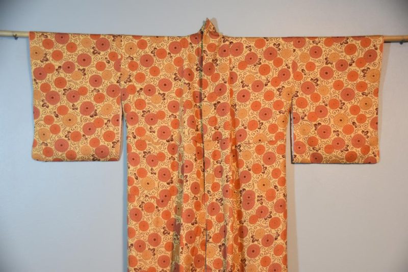 Japanese Vintage Silk Kimono - Image 9