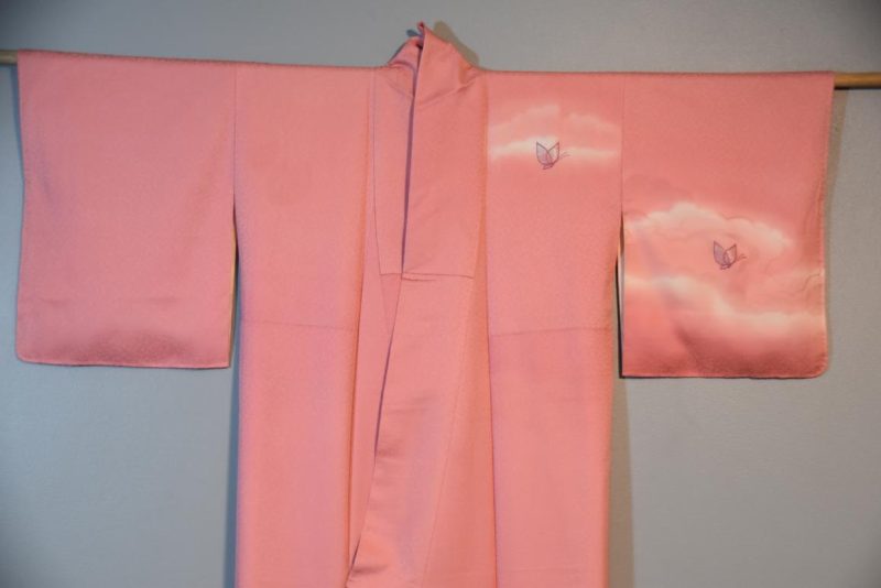 Japanese Vintage Silk Kimono - Image 5
