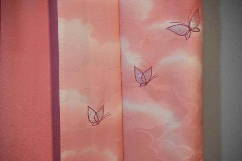 Japanese Vintage Silk Kimono - Image 7